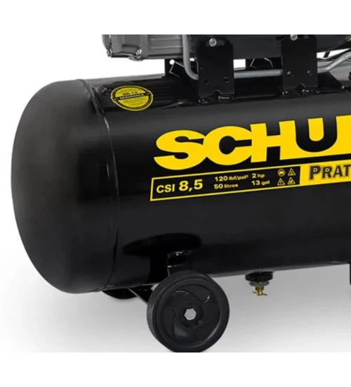 COMPRESSOR DE AR PRATIC AIR 127V CSA 8,5/25 - SCHULZ 