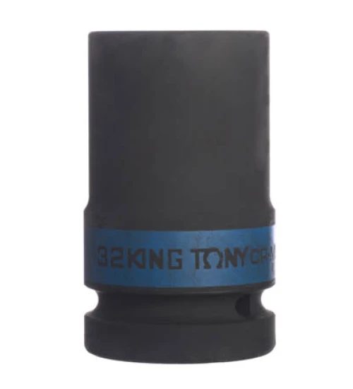 SOQUETE DE IMPACTO SEXTAVADO LONGO 32MM 1″ 843532M KING TONY