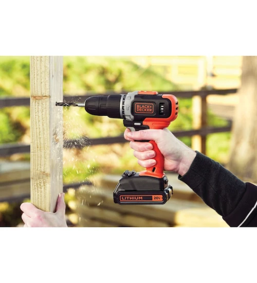 PARAFUSADEIRA  20V C/ IMPACTO BIVOLT BCD704C1-BR BLACK DECKER