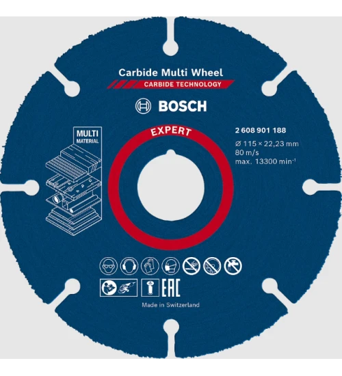 DISCOS DE CORTE EXPERT CARBIDE MULTI WHEEL 2608901196-BOSCH