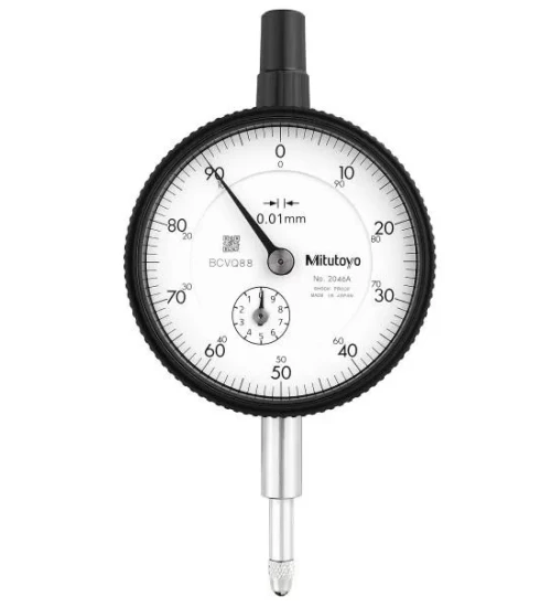 Relógio comparador capacidade 10mm  2046A - Mitutoyo 