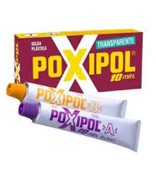 Adesivo Epoxi Transparente 10min - POXIPOL