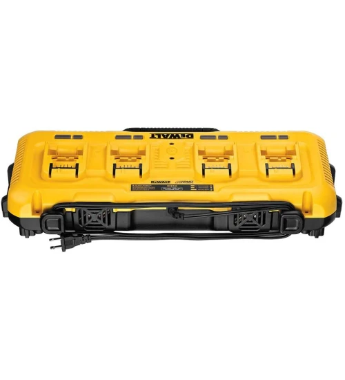 MULTI CARREGADOR DE BATERIAS RÁPIDO 12V-20V MAX* 4 ENTRADAS (8AH CADA) 127V - DEWALT DCB104