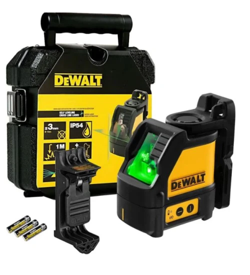 Laser auto nivelador de linha automático verde - DEWALT DW088CG-LA