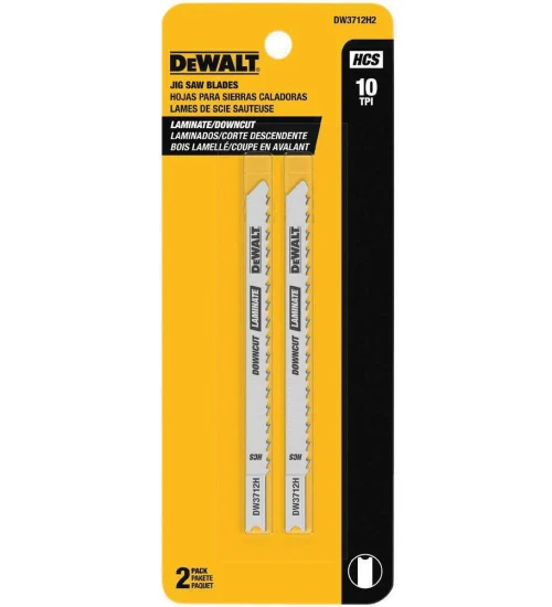 LÂMINA SERRA TICO-TICO ENCAIXE U 10 DENTES 2 PEÇAS - DEWALT DW3710H2 