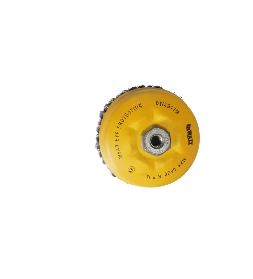 Escova De Aço Trançada Tipo Copo 6 150mm - DEWALT DW4917M