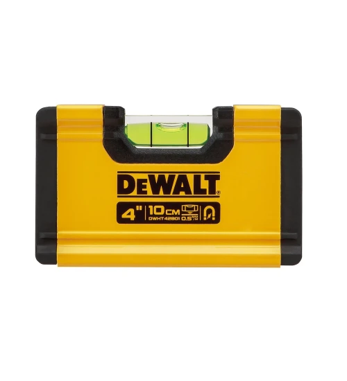 NÍVEL DE BOLSO MAGNÉTICO 4" (10CM) DEWALT DWHT42801 