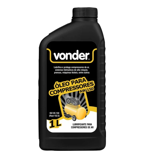 ÓLEO PARA COMPRESSOR AW-150 1L VONDER.