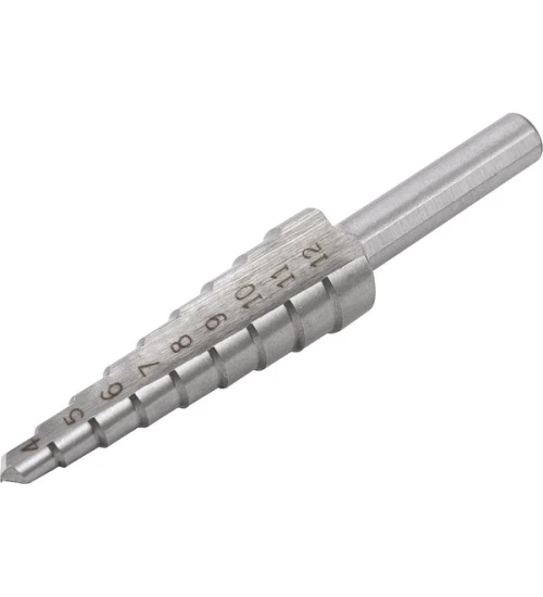 Broca escalonada aço/pvc 4 a 12mm -  IRWIN 11101ZR