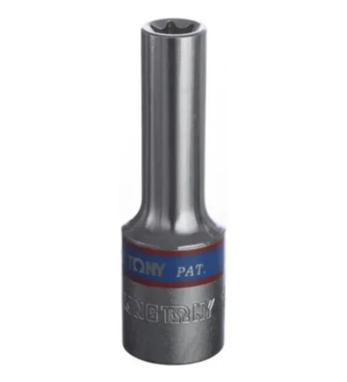 Soquete tipo torx longo E-12 1 1/2 - KING TONY 427512M