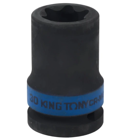 SOQUETE DE IMPACTO TIPO E-TORX E24 X 3/4" - 657526M KING TONY