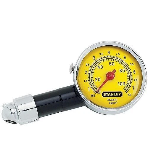 Calibrador De Pressão De Pneus De Relógio 10 a 100 Psi -STANLEY