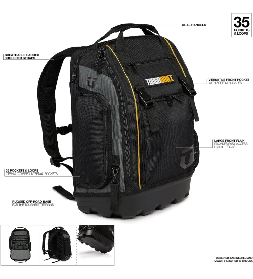 MOCHILA DE FERRAMENTAS PARA USO PROFISSIONAL TB-66C TOUGHBUILT