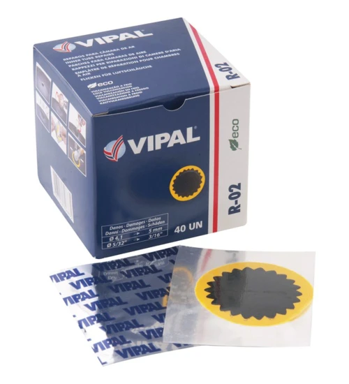 Remendo A Frio R-02 050 Mm Caixa Com 40 Peças - R-02 Vipal